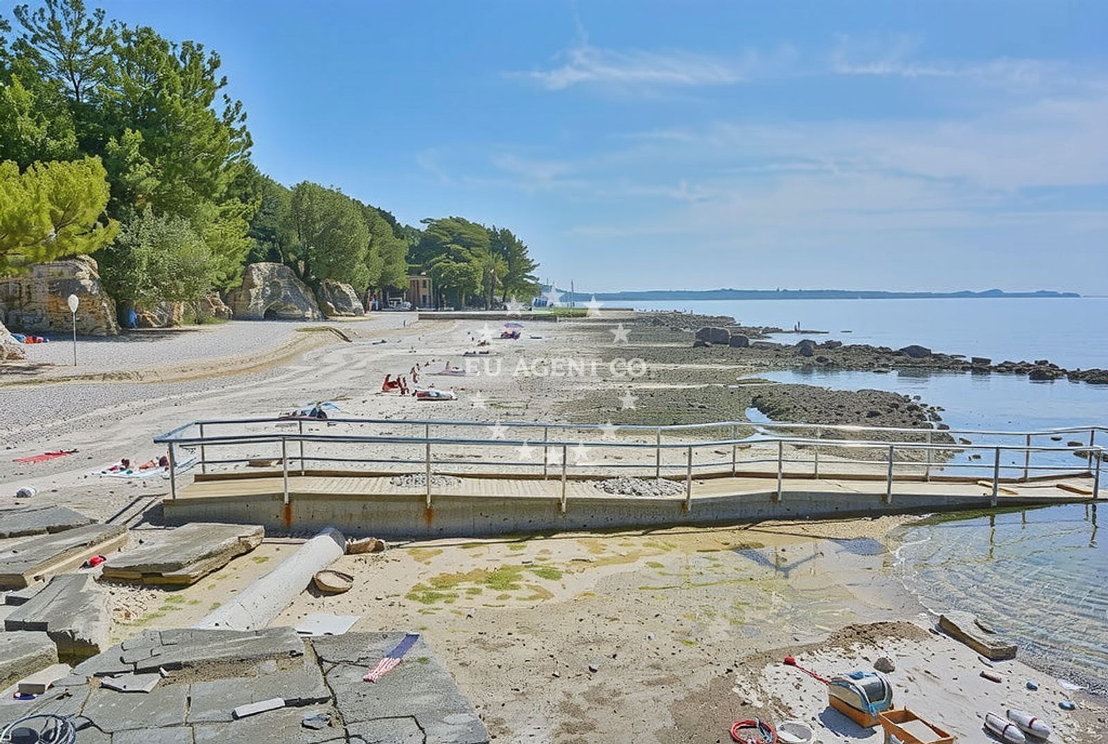 Sea and coastal view of Vabriga: beaches and coves (21) in Vabriga