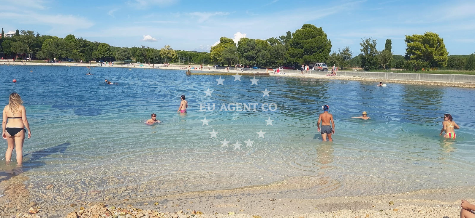 Additional view of Valbandon beach in 116 Fažanska cesta, Fažana