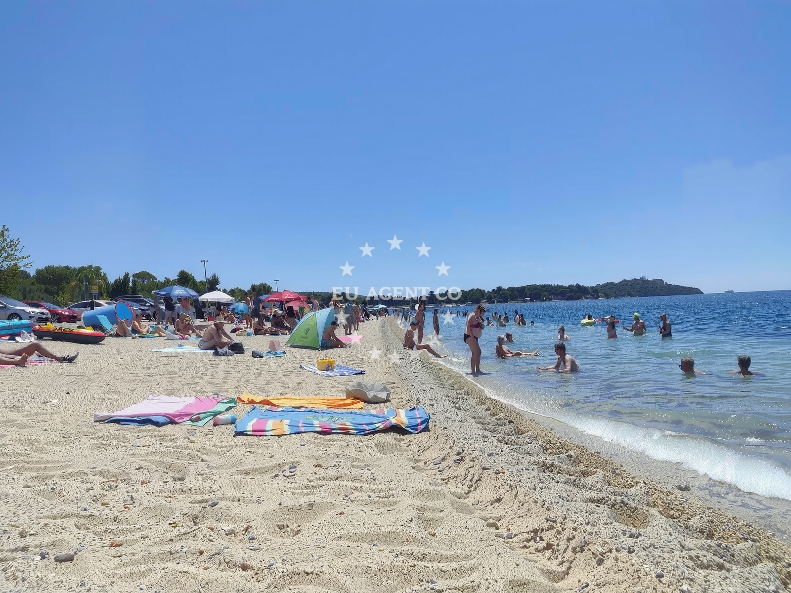 Additional view of Valbandon beach in 116 Fažanska cesta, Fažana