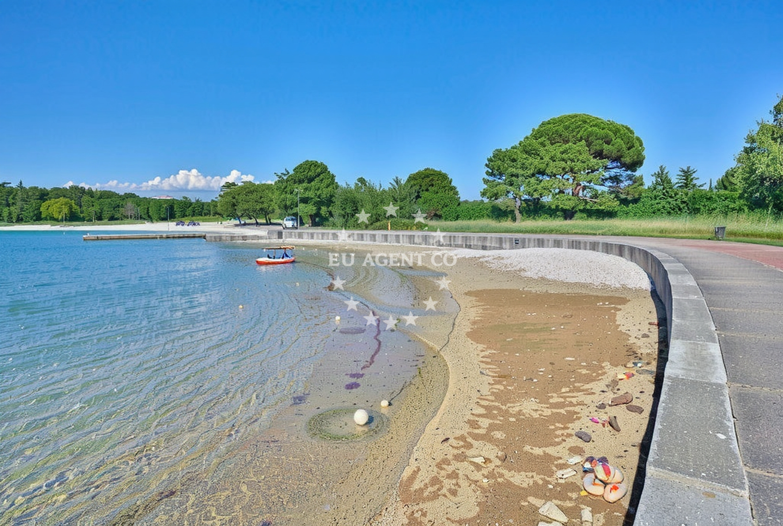 Additional view of Valbandon beach in 116 Fažanska cesta, Fažana