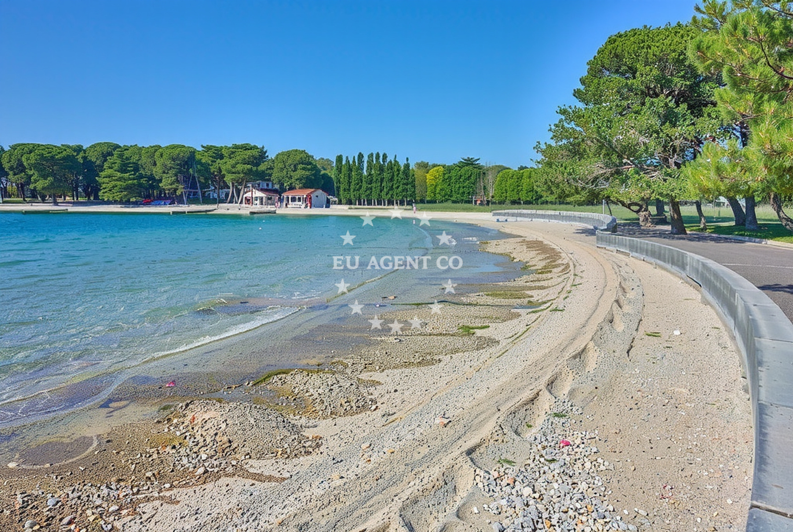 Additional view of Valbandon beach in 116 Fažanska cesta, Fažana