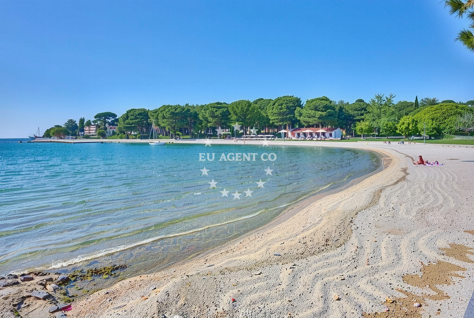 Additional view of Valbandon beach in 116 Fažanska cesta, Fažana