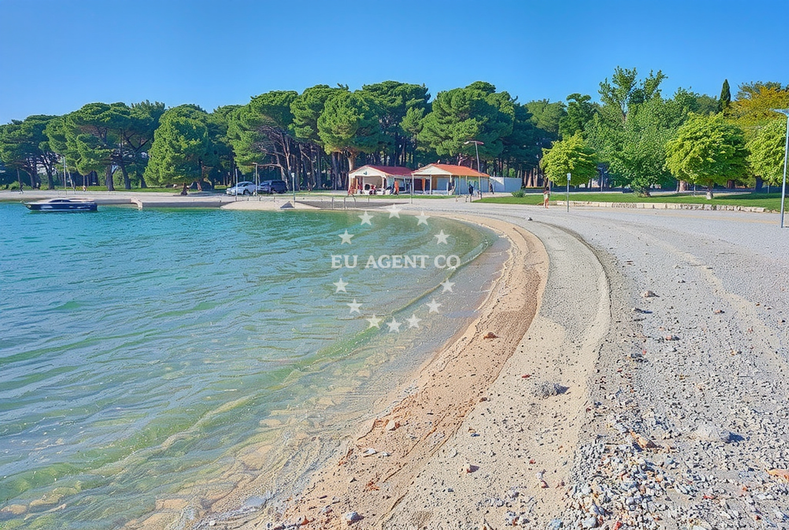 Additional view of Valbandon beach in 116 Fažanska cesta, Fažana