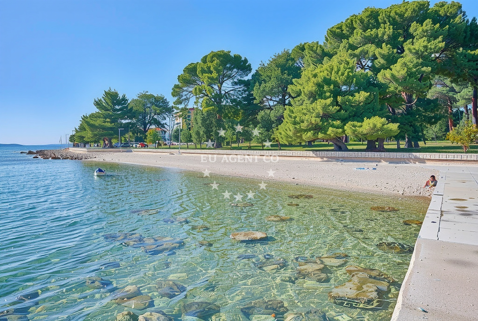 Additional view of Valbandon beach in 116 Fažanska cesta, Fažana
