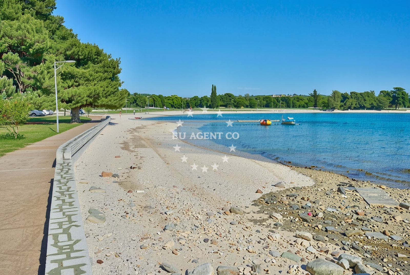 Additional view of Valbandon beach in 116 Fažanska cesta, Fažana