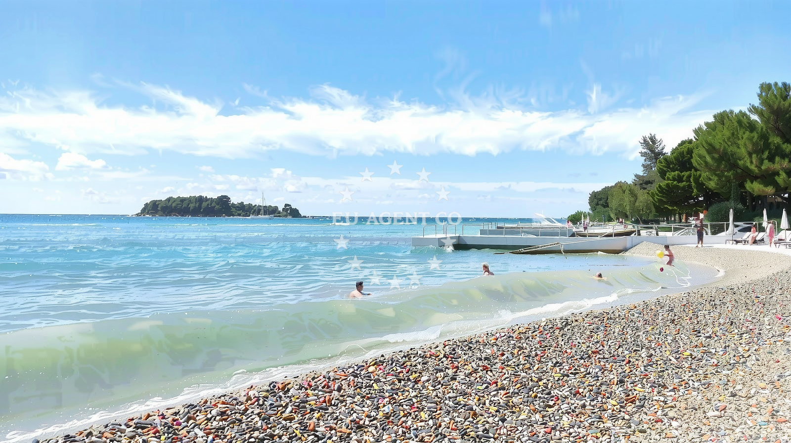 Additional view of Valdaliso Beach in Valsavie 11, Rovinj