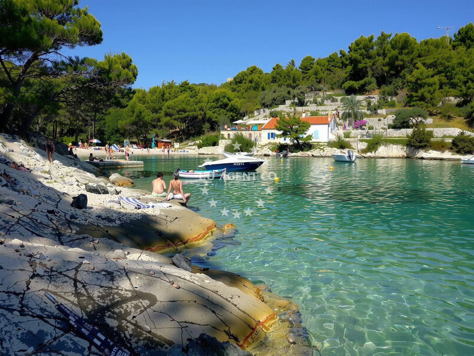 Additional view of Valdarke beach in Gravot 22, Mali Lošinj, Mali Lošinj