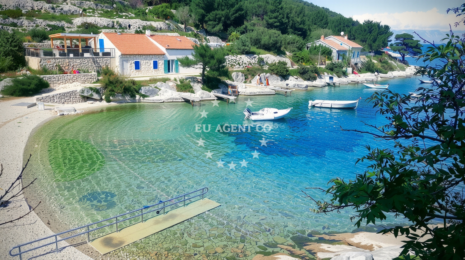 Additional view of Valdarke beach in Gravot 22, Mali Lošinj, Mali Lošinj
