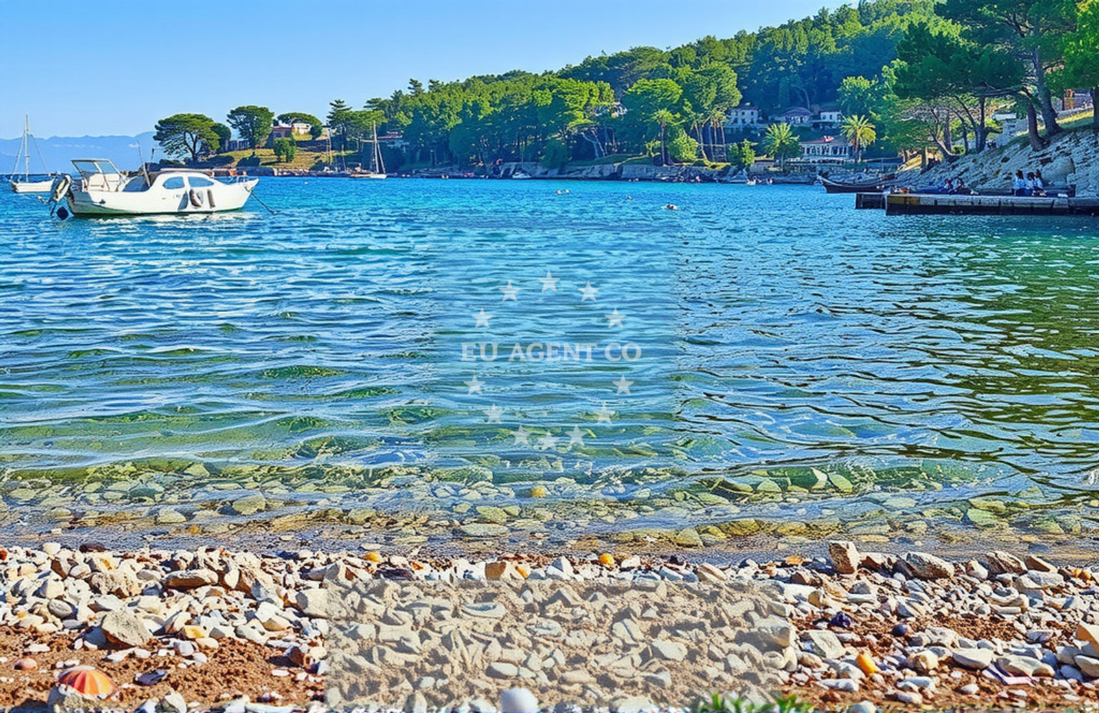 Additional view of Valdarke beach in Gravot 22, Mali Lošinj, Mali Lošinj