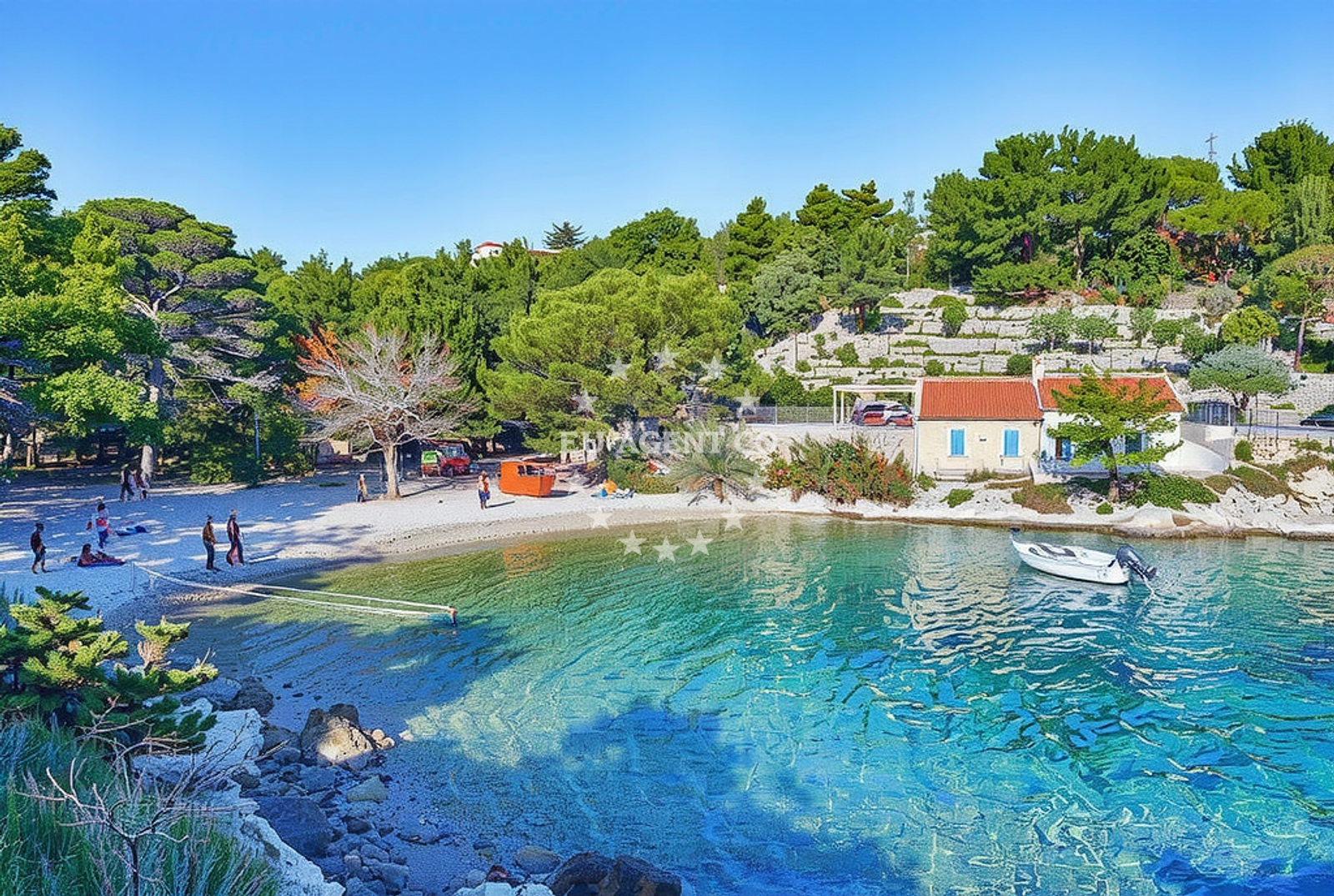 Additional view of Valdarke beach in Gravot 22, Mali Lošinj, Mali Lošinj