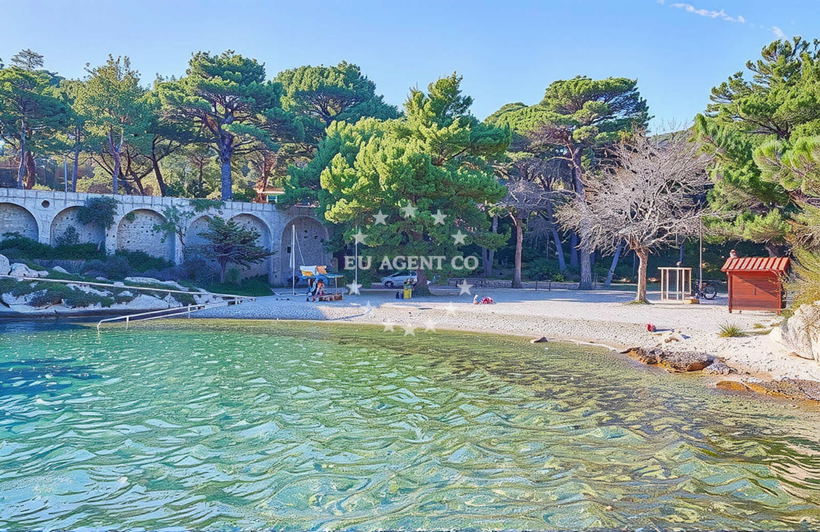 Additional view of Valdarke beach in Gravot 22, Mali Lošinj, Mali Lošinj