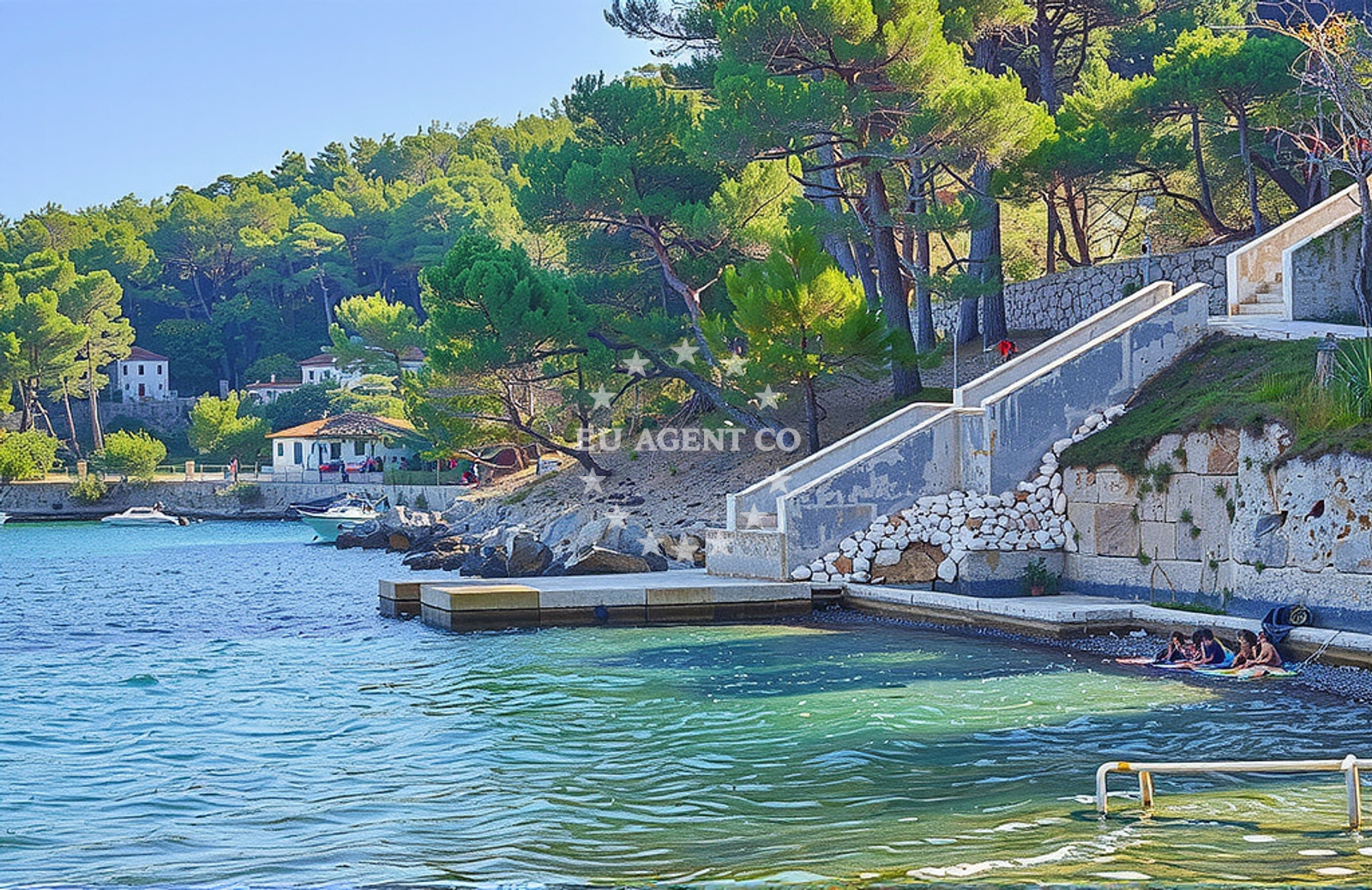 Additional view of Valdarke beach in Gravot 22, Mali Lošinj, Mali Lošinj