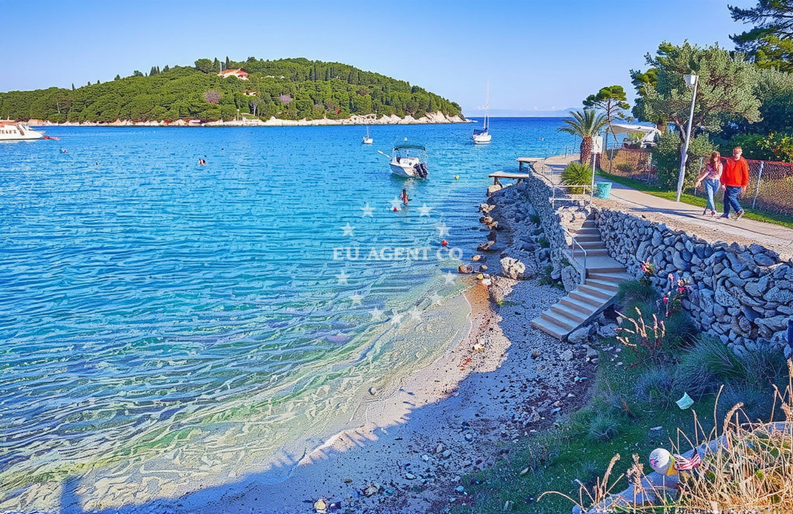 Additional view of Valdarke Dog Beach in Bukovica 16, Mali Lošinj