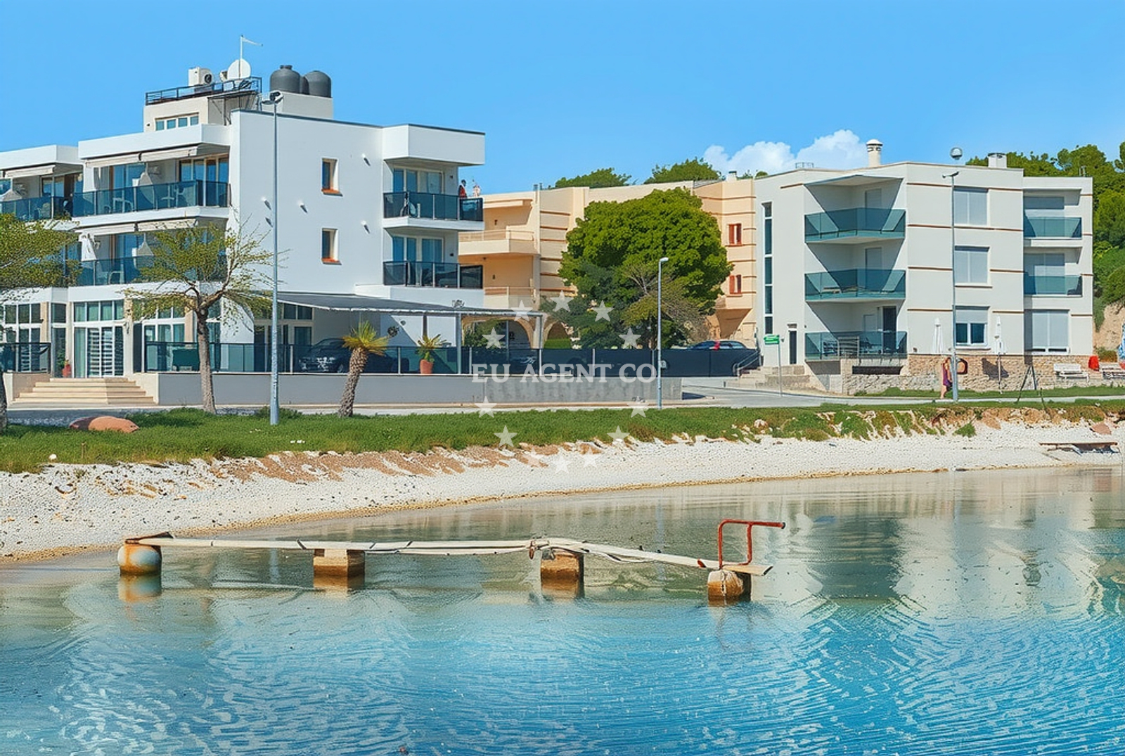 Additional view of Valovine beach in Stoja 37, Pula