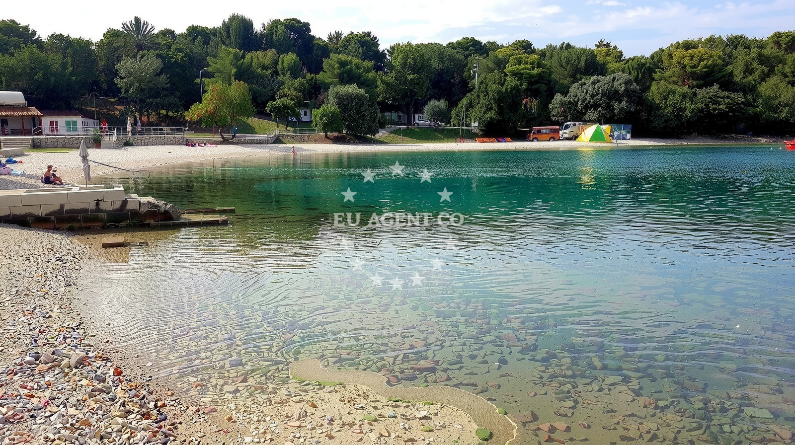 Additional view of Valsaline beach in 41 Valsaline, Pula
