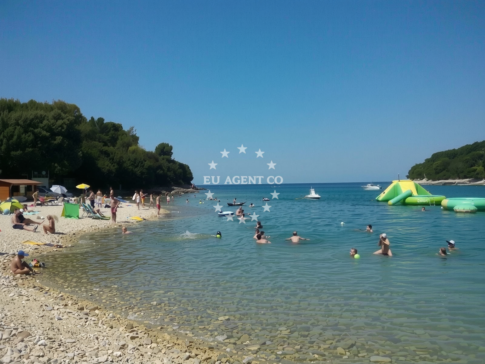 Additional view of Valsaline beach in 41 Valsaline, Pula