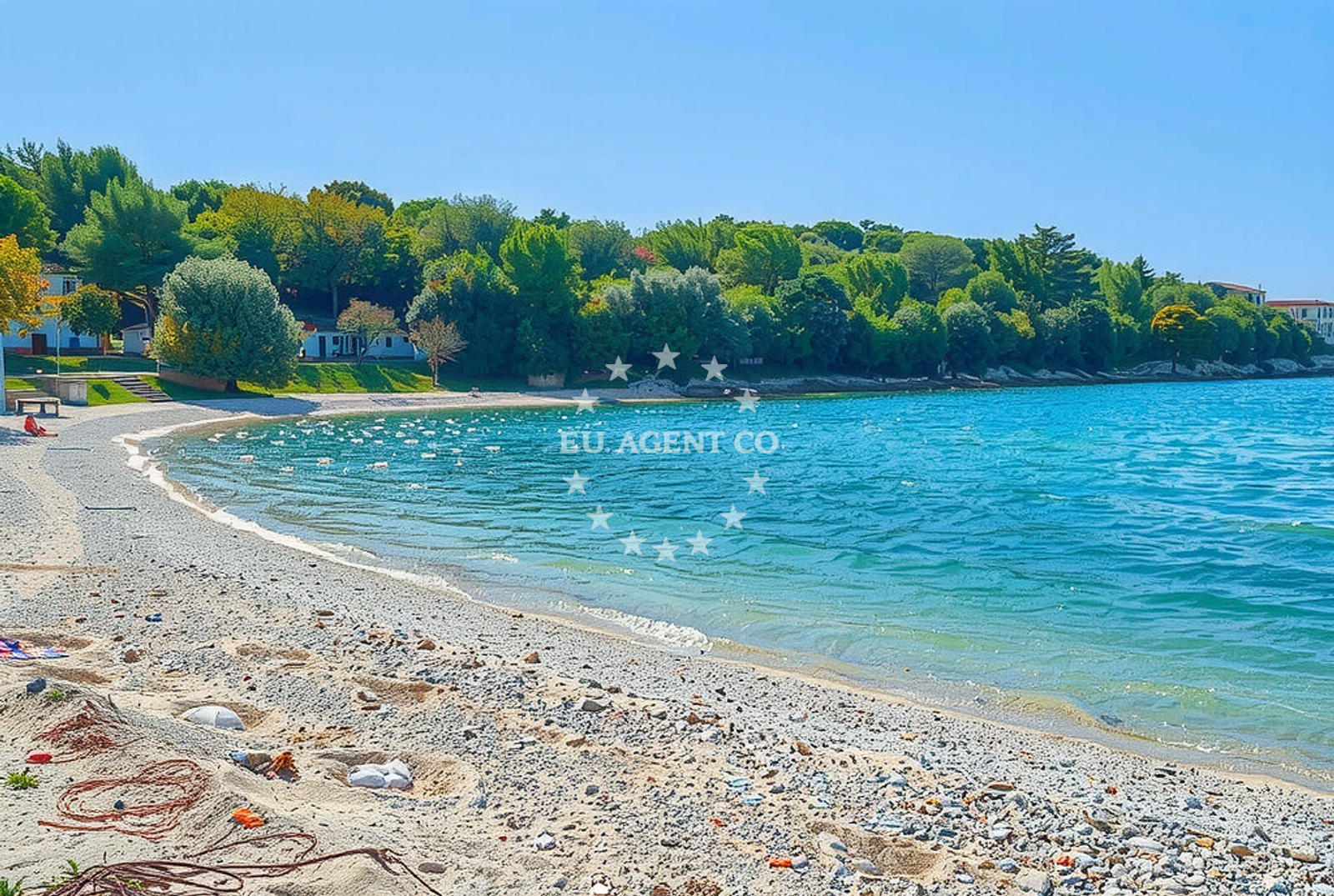 Additional view of Valsaline beach in 41 Valsaline, Pula