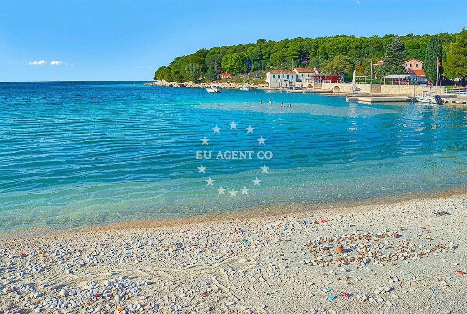 Additional view of Valsaline beach in 41 Valsaline, Pula