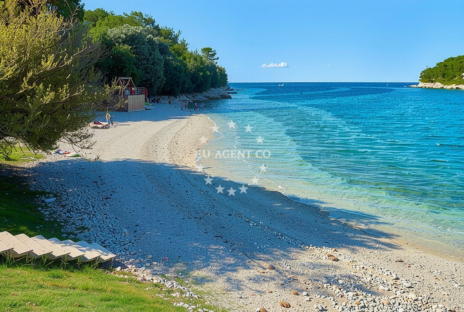 Additional view of Valsaline beach in 41 Valsaline, Pula