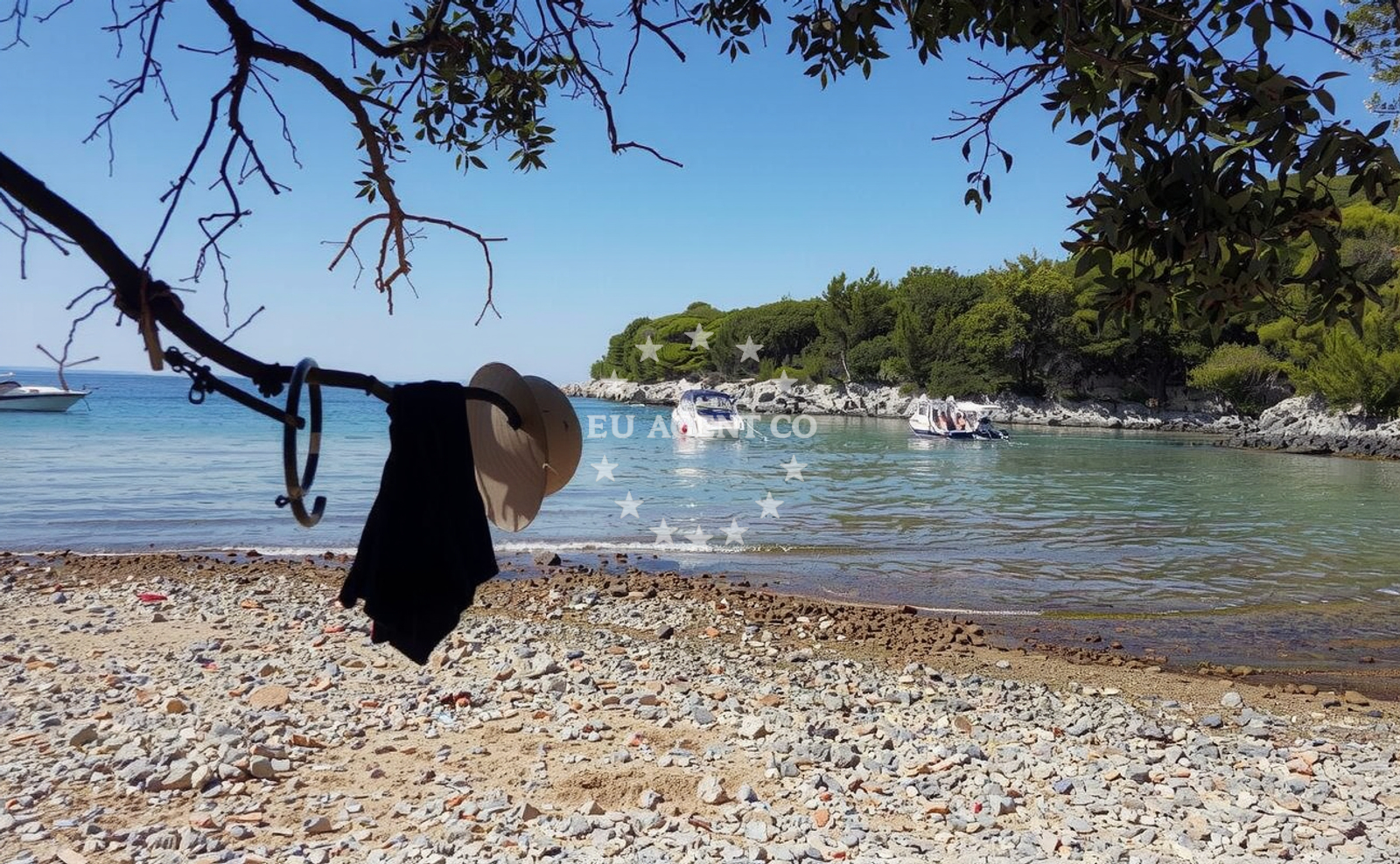 Additional view of Valsika II beach in 100 Kampor, Rab