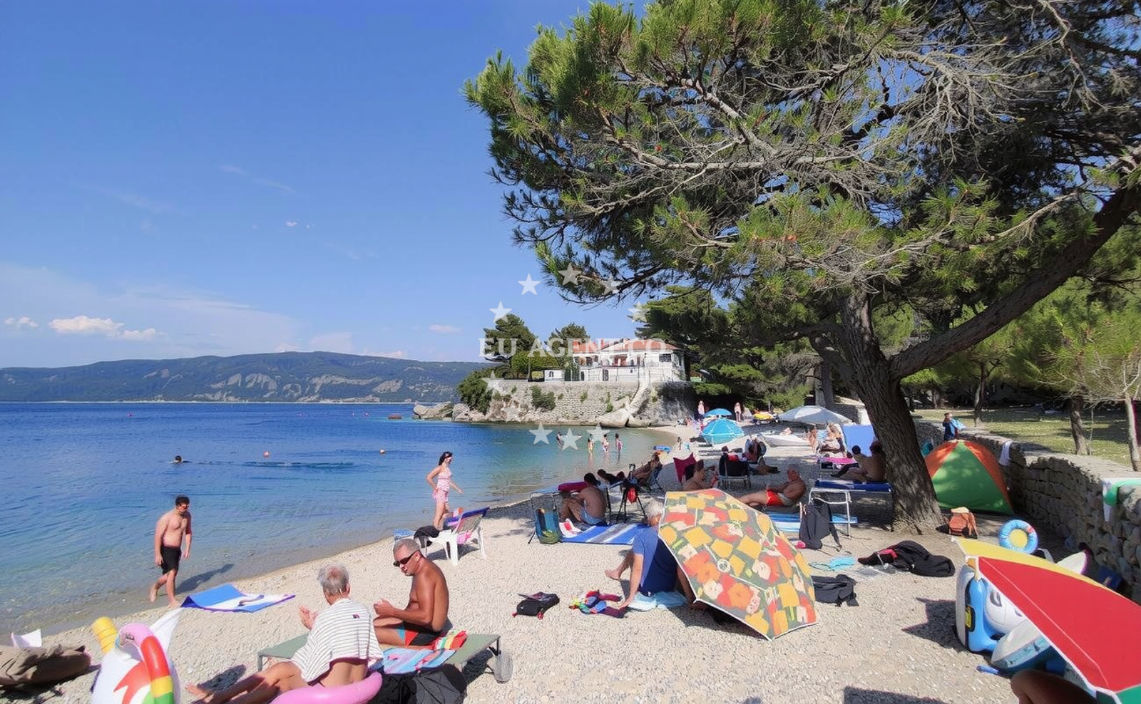 Additional view of Valun beach in Valun 52 Valun, Valun