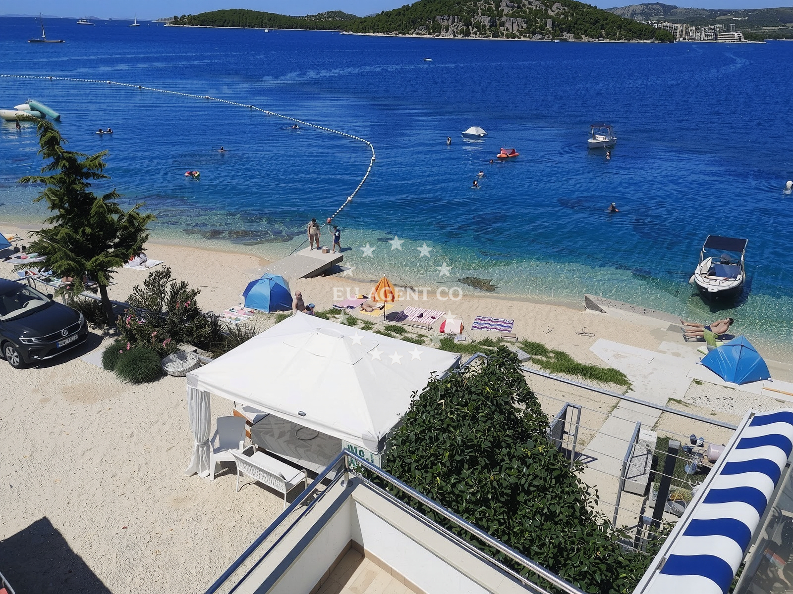 Shoreline and swimming area at Varos beach in Ražanj 246 G, Ražanj