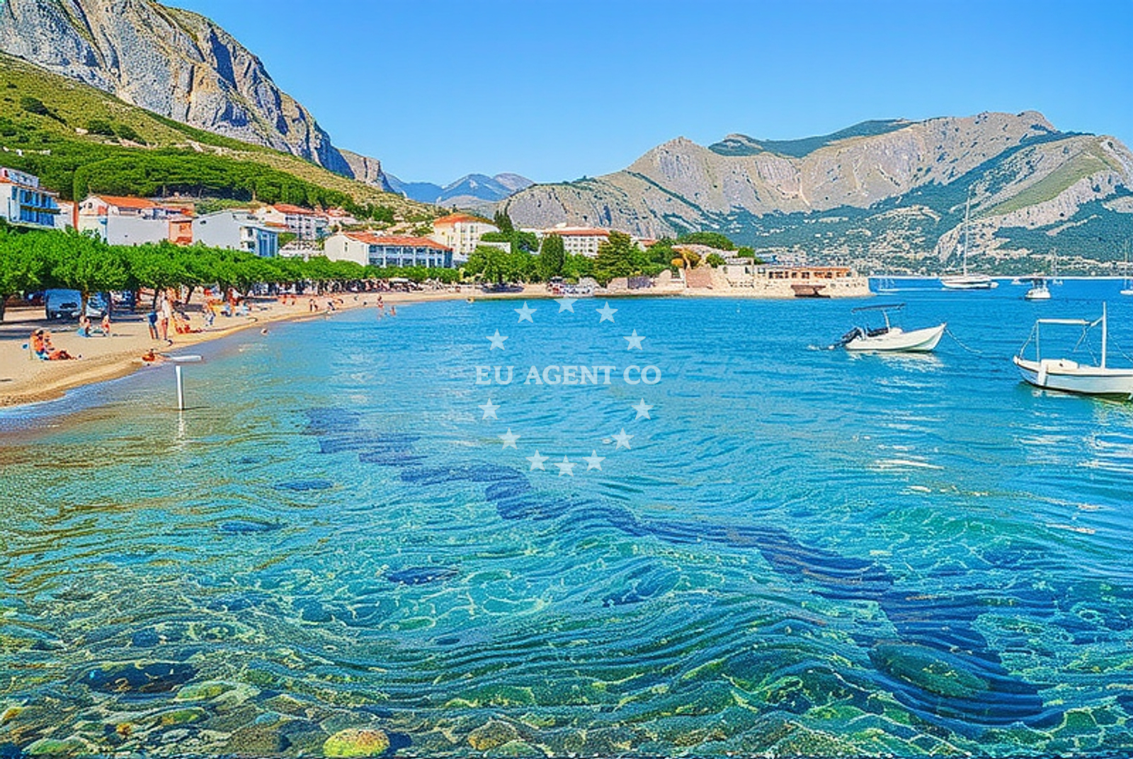 Sea and coastal view of Vavlje, Duće in Vavlje