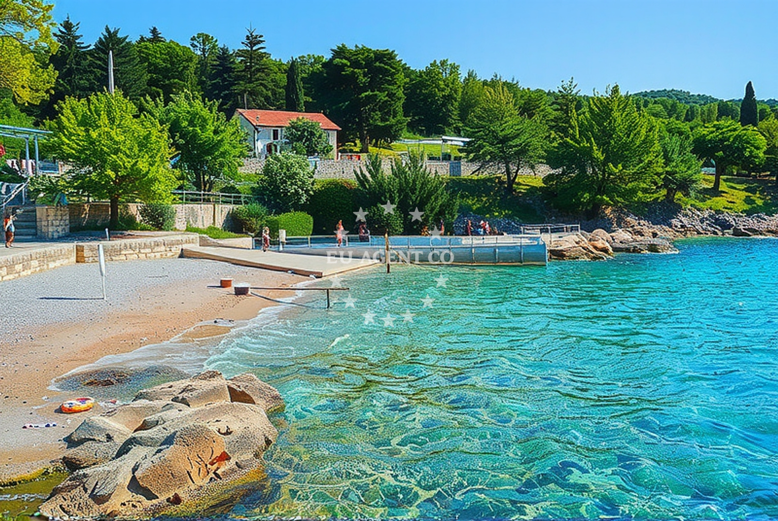 Overview of Važminež (Cres): beaches and coves in Važminež (Cres)