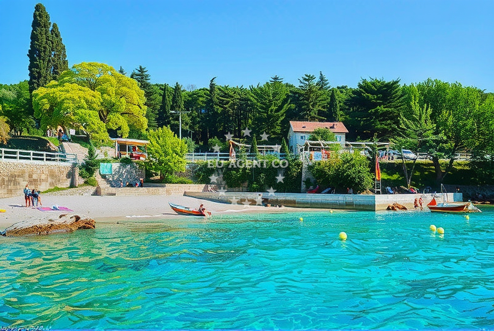 Beach facilities and surroundings at Važminež (Cres): beaches and coves in Važminež (Cres)