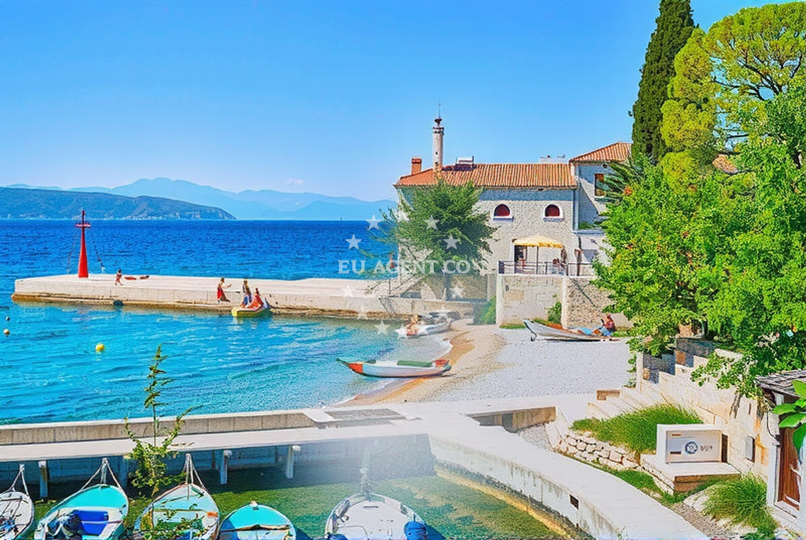 Additional view of Važminež (Cres): beaches and coves in Važminež (Cres)