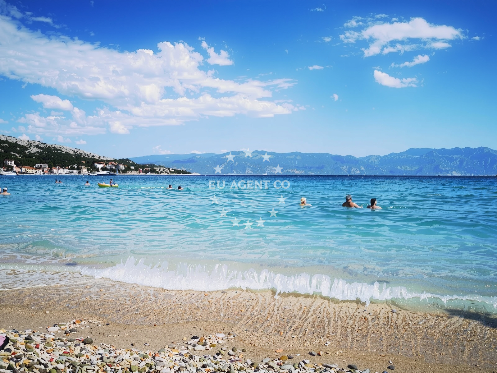 Additional view of Vela beach in Emila Geistlicha 52, Baška