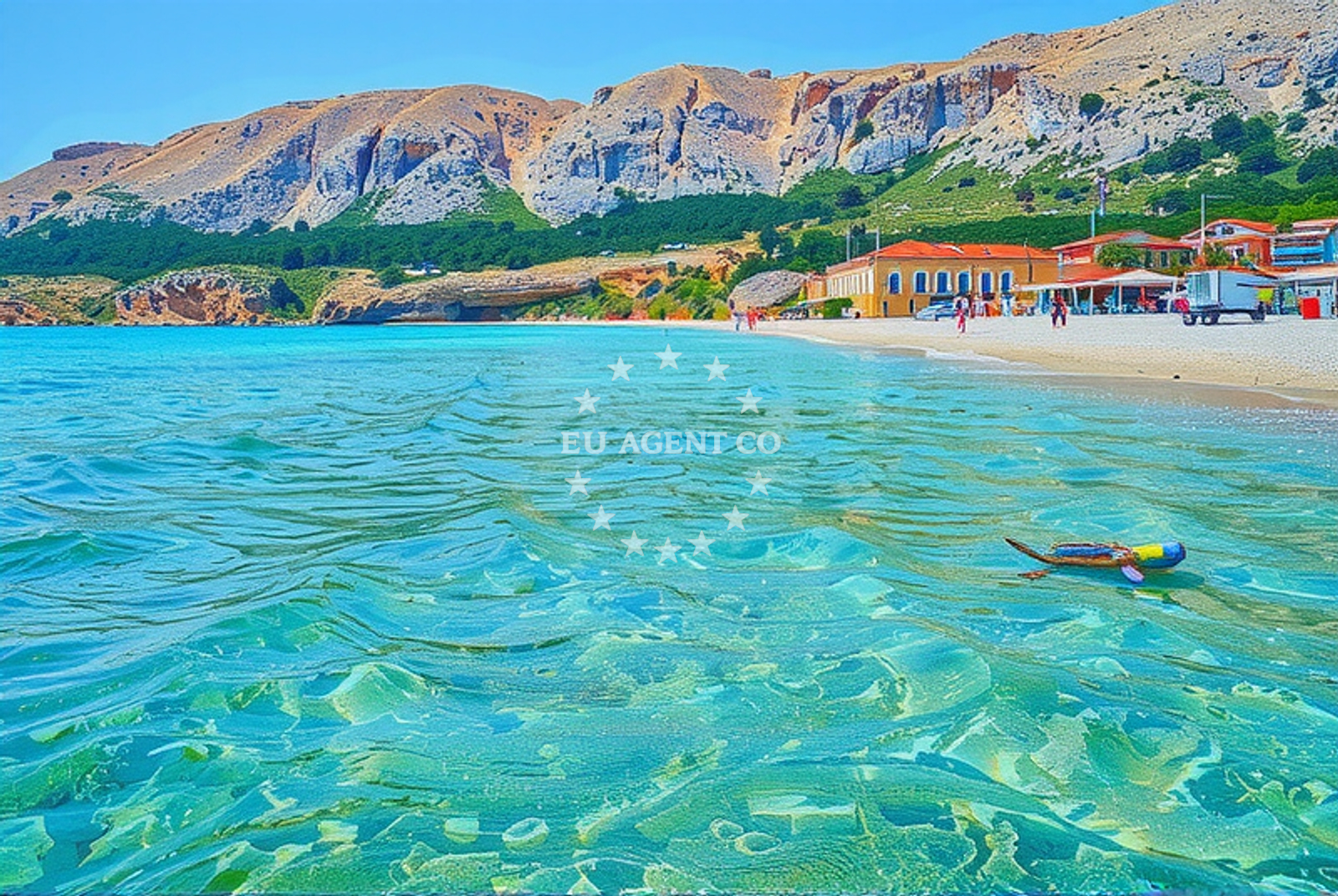 Additional view of Vela beach in Emila Geistlicha 52, Baška