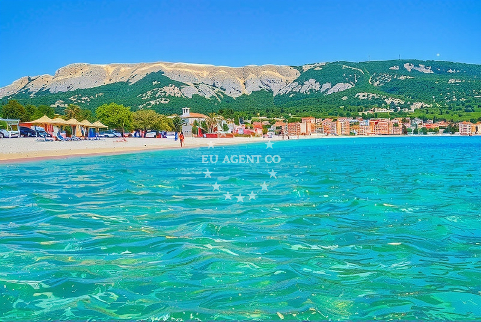 Additional view of Vela beach in Emila Geistlicha 52, Baška