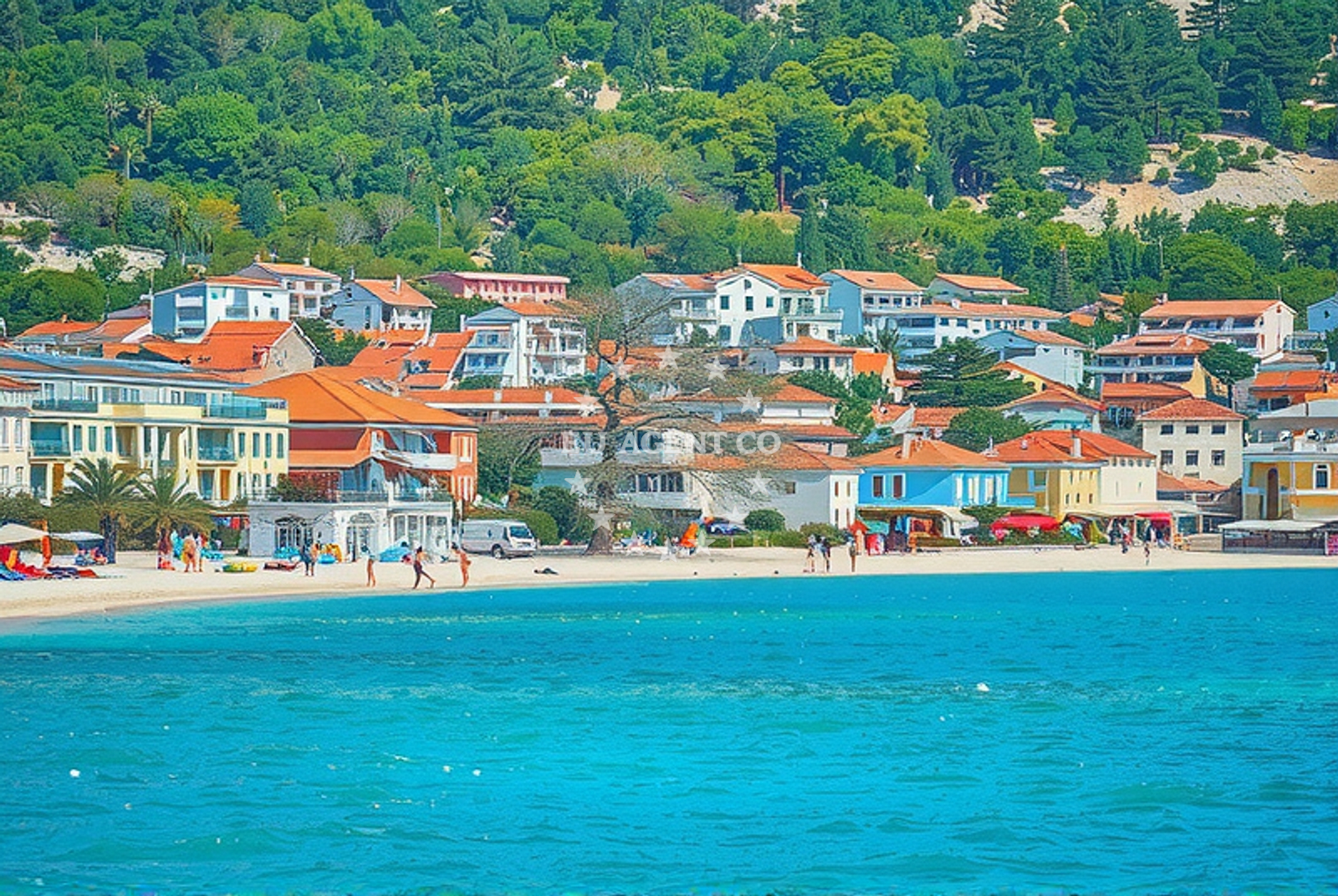 Additional view of Vela beach in Emila Geistlicha 52, Baška