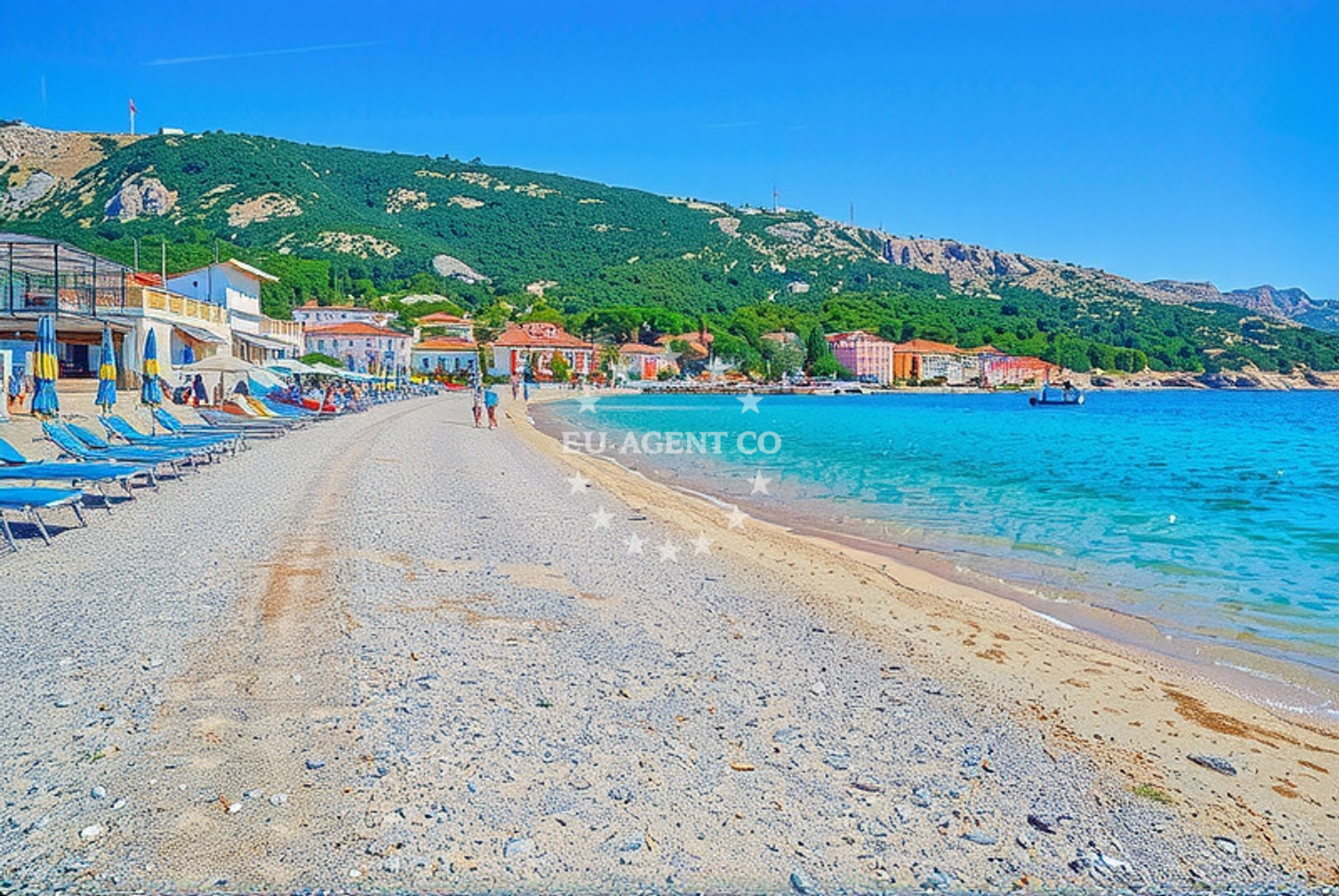Additional view of Vela beach in Emila Geistlicha 52, Baška
