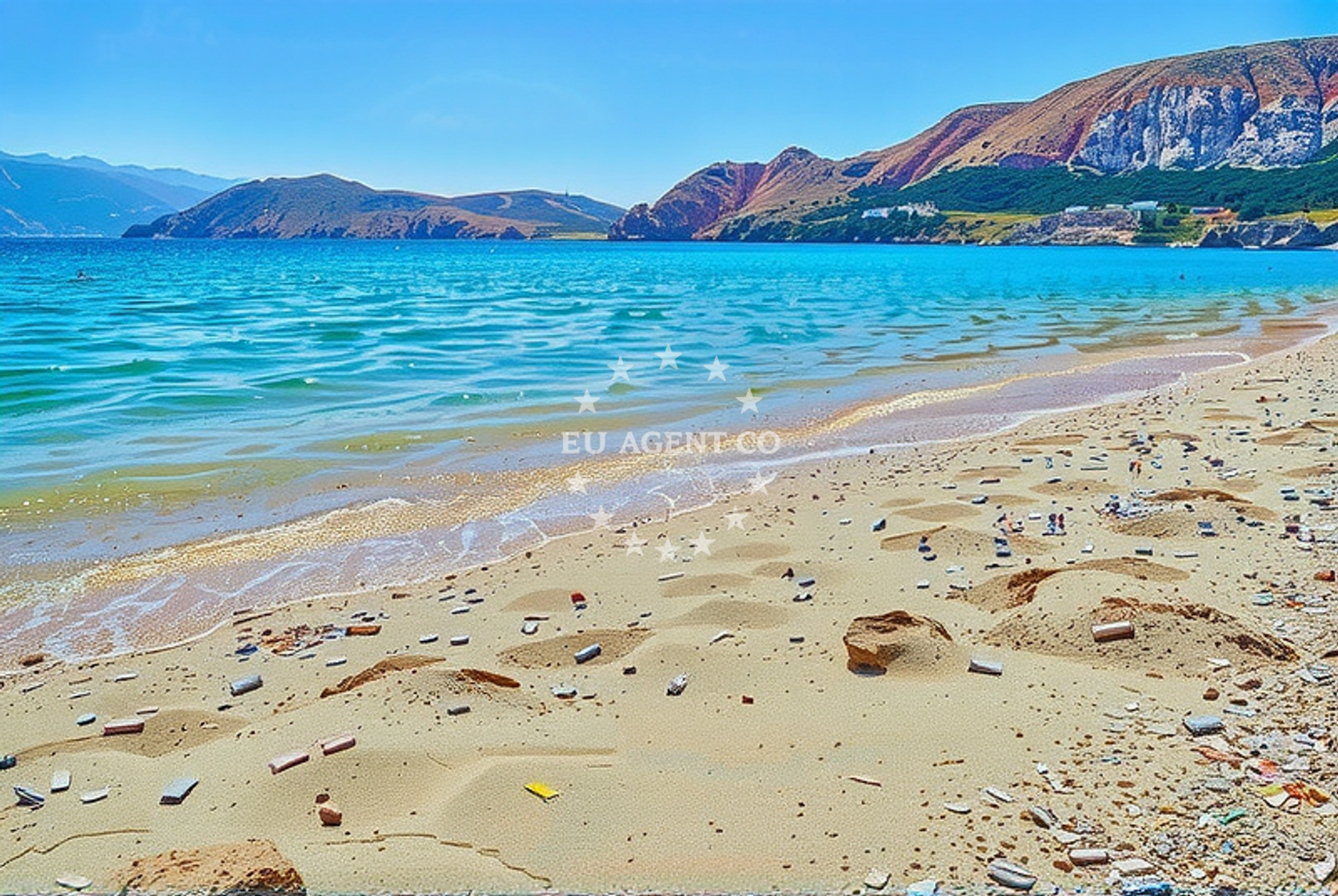 Additional view of Vela beach in Emila Geistlicha 52, Baška