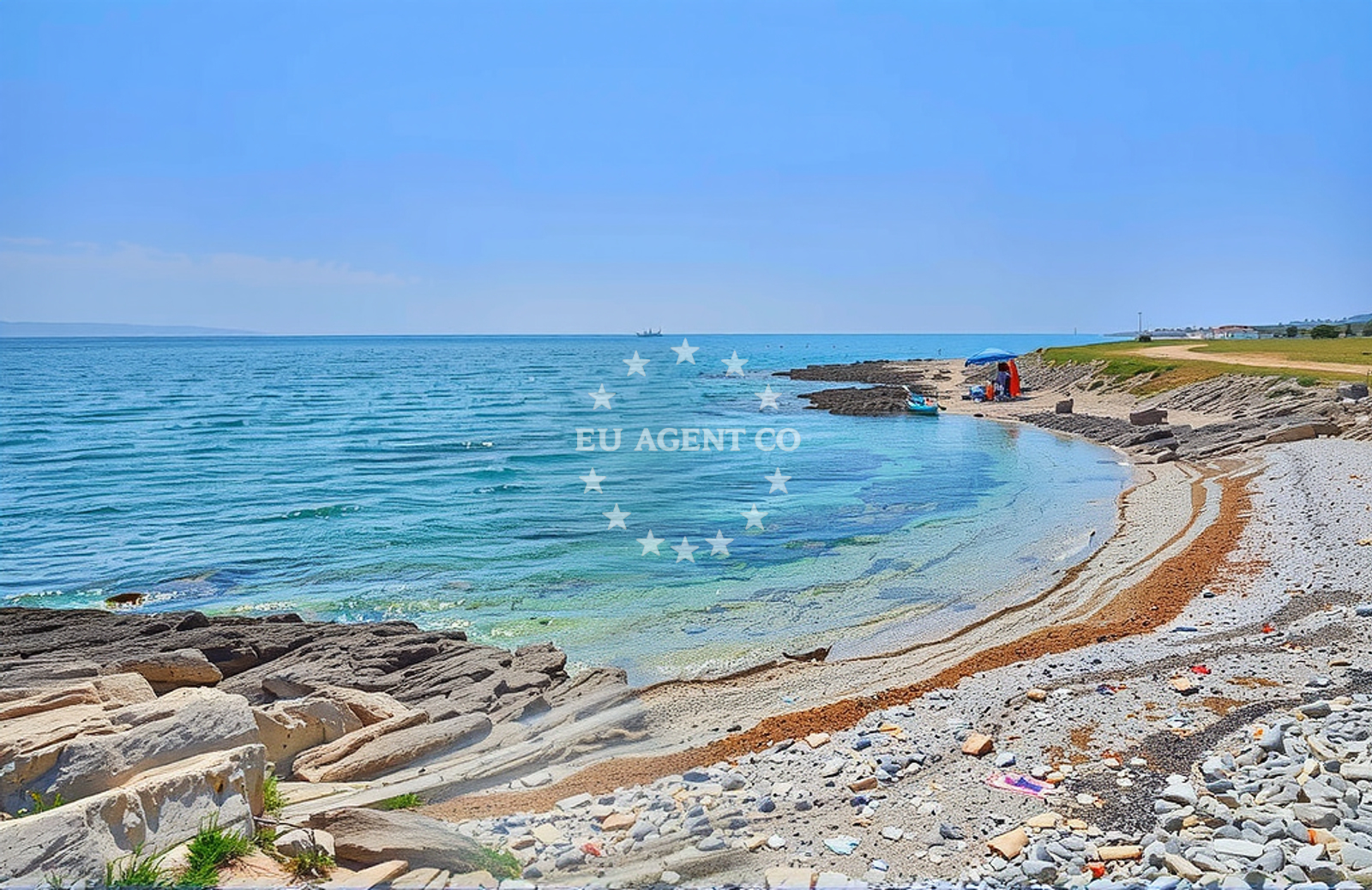 Additional view of Vela Draga beach in palera 11, Ližnjan