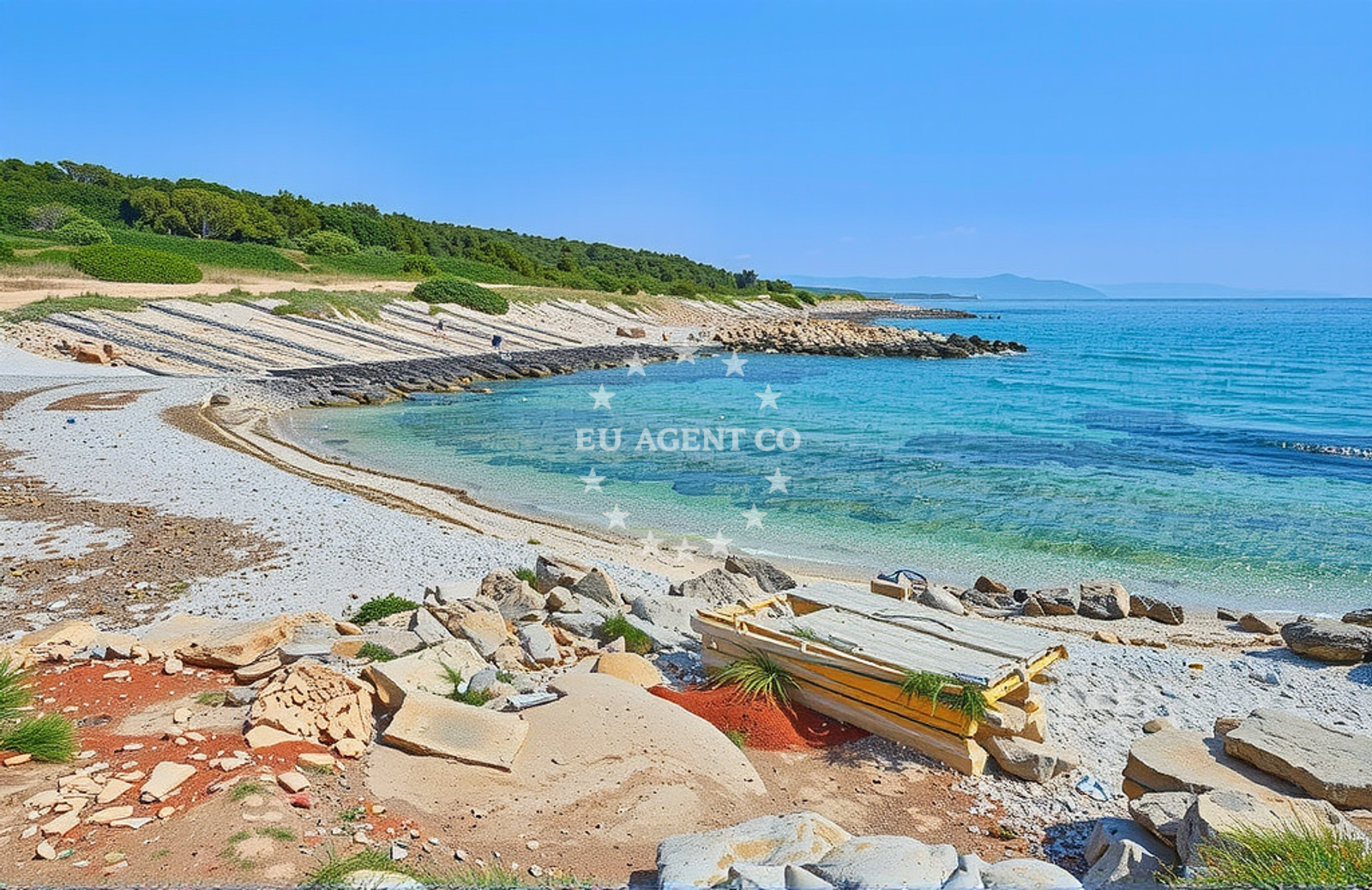 Additional view of Vela Draga beach in palera 11, Ližnjan