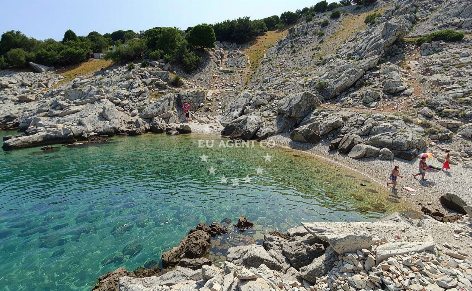 Additional view of Vela Draga Beach in Lopar 30 A, Lopar