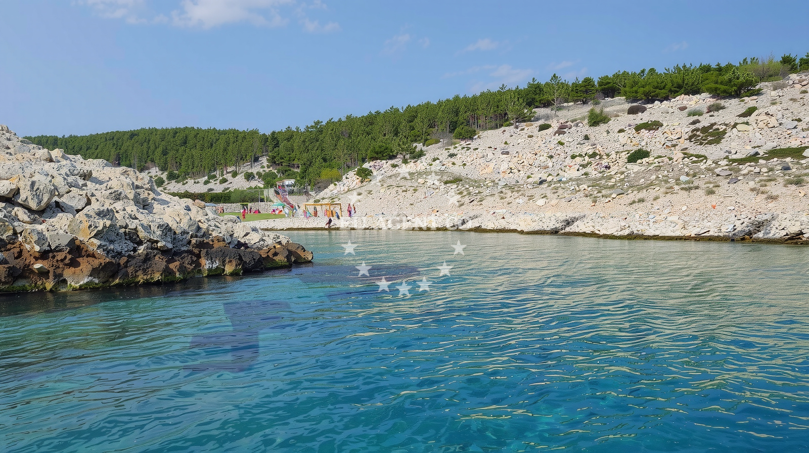 Additional view of Vela Draga Beach in Lopar 30 A, Lopar