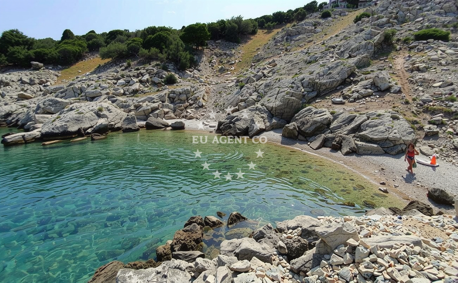 Additional view of Vela Draga Beach in Lopar 30 A, Lopar