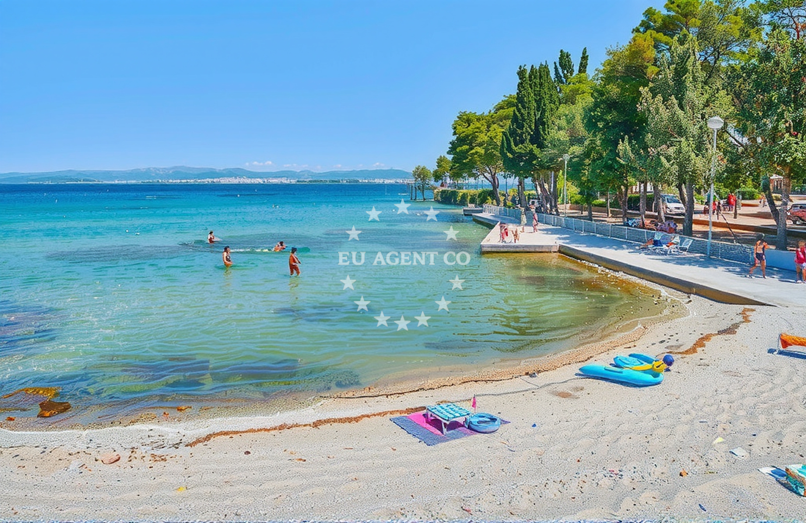 Additional view of Vela Luka beach in 12 Ulica Ivana Gorana Kovačića, Supetar