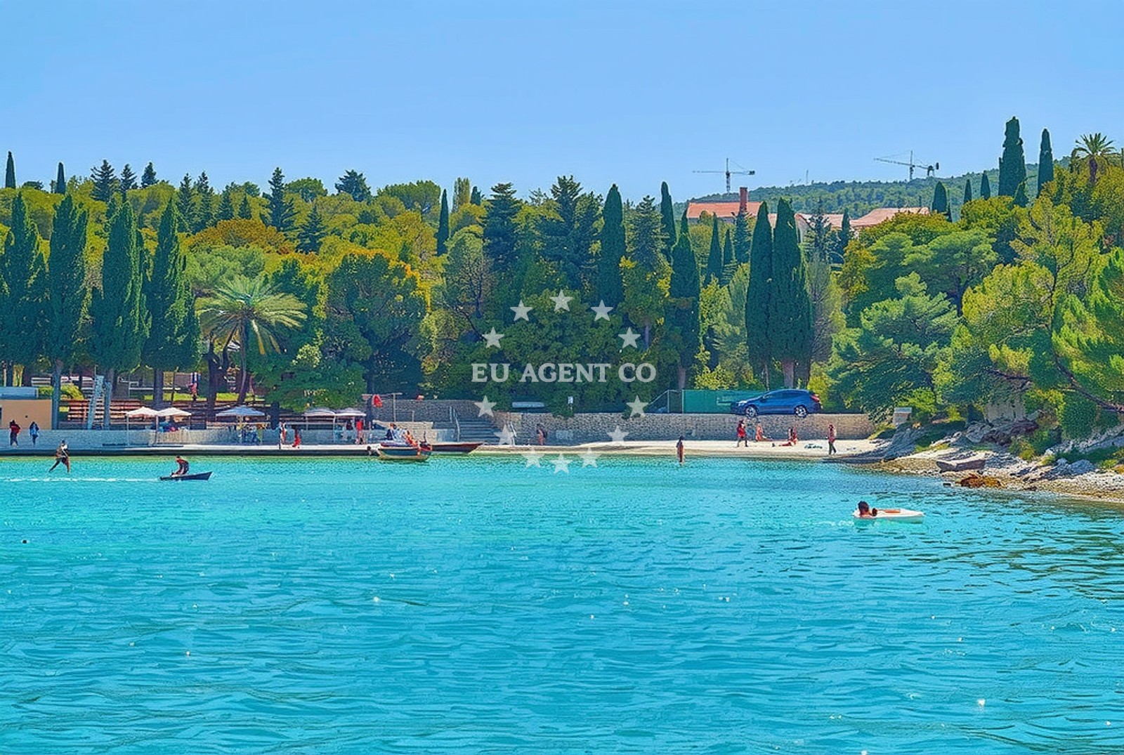 Additional view of Vela Luka beach in 12 Ulica Ivana Gorana Kovačića, Supetar