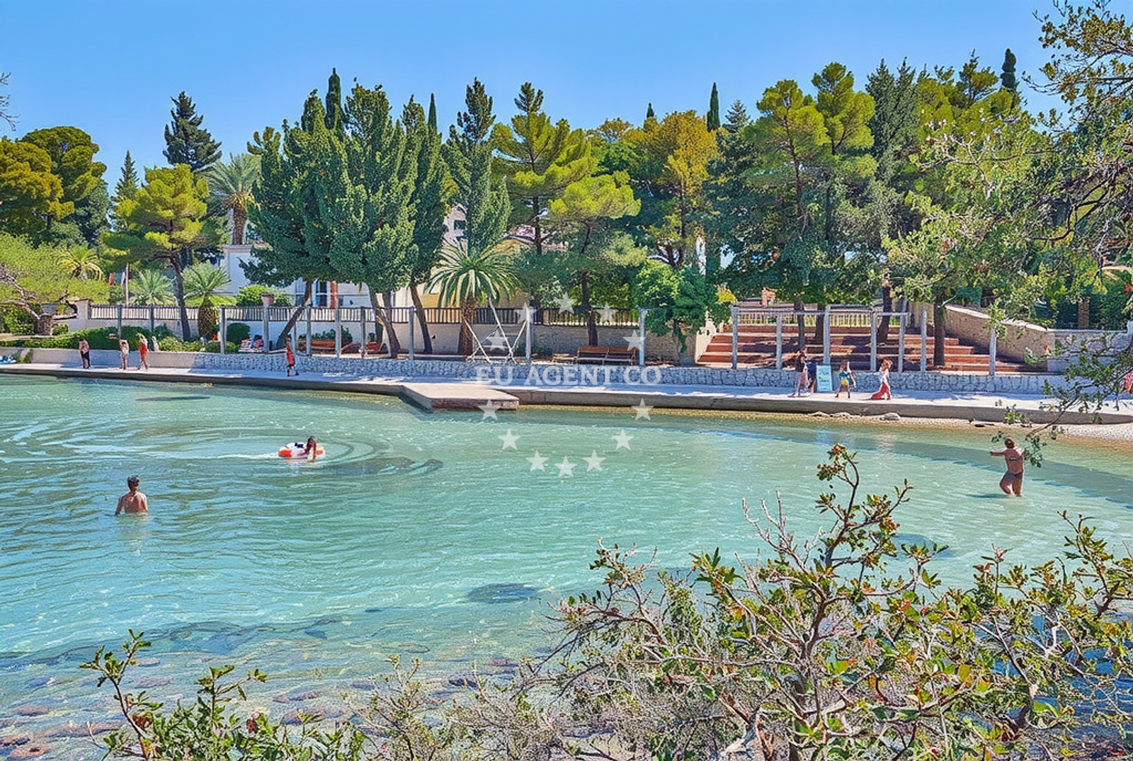 Additional view of Vela Luka beach in 12 Ulica Ivana Gorana Kovačića, Supetar