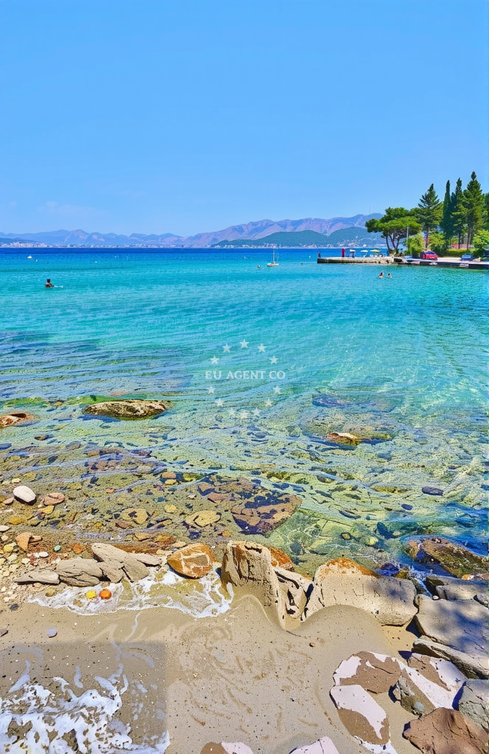 Additional view of Vela Luka beach in 12 Ulica Ivana Gorana Kovačića, Supetar