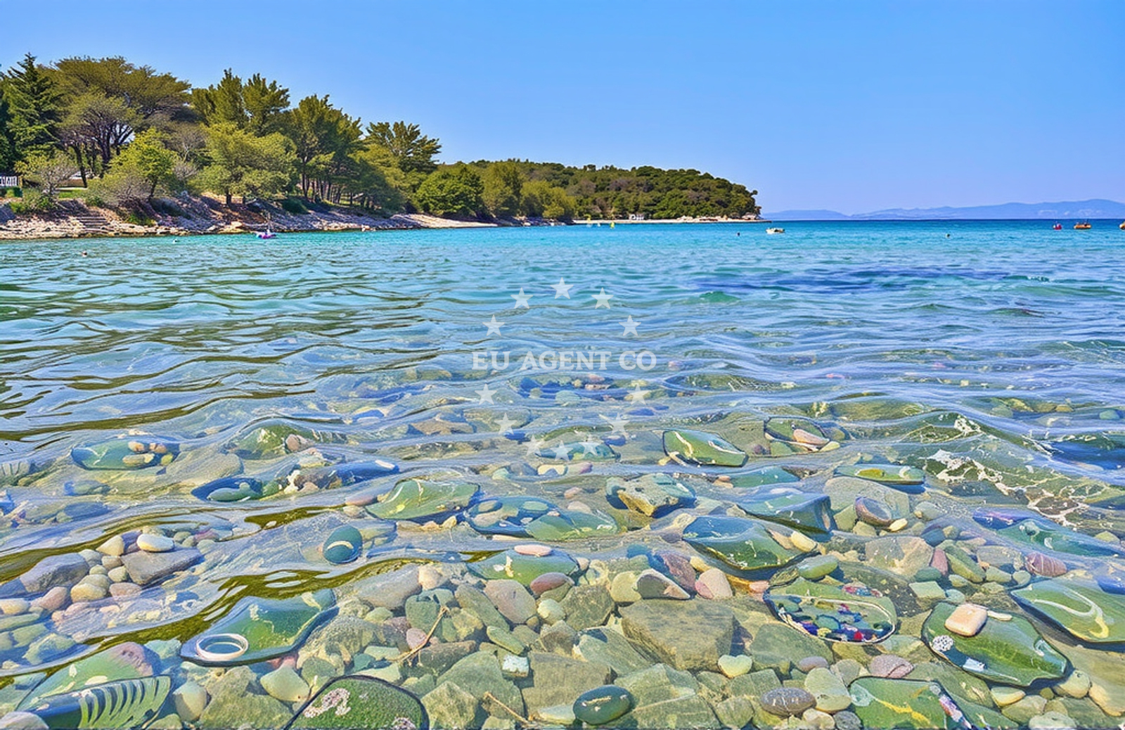Additional view of Vela Luka beach in 12 Ulica Ivana Gorana Kovačića, Supetar
