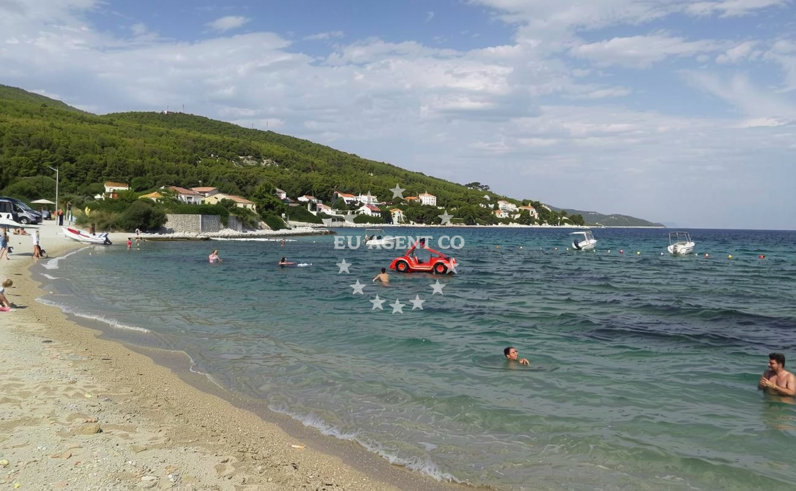 Additional view of Vela Prizba beach in 20217, Blato, Croatia, Prizba