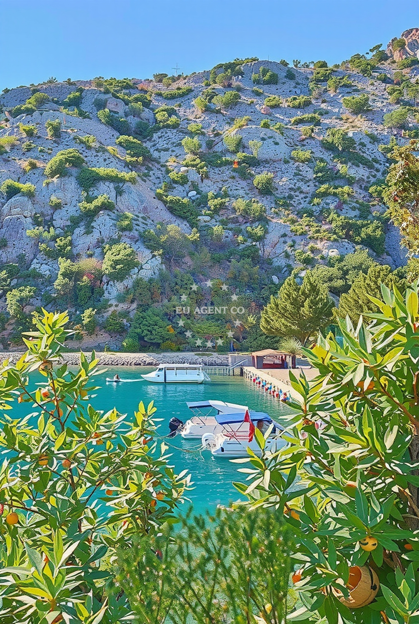 Sea and coastal view of Vela Stinica, Stinica in Vela Stinica