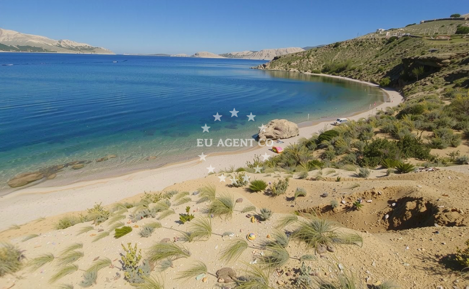 Additional view of Veli-Bok beach in Dubrovačka ul. 22, Pag
