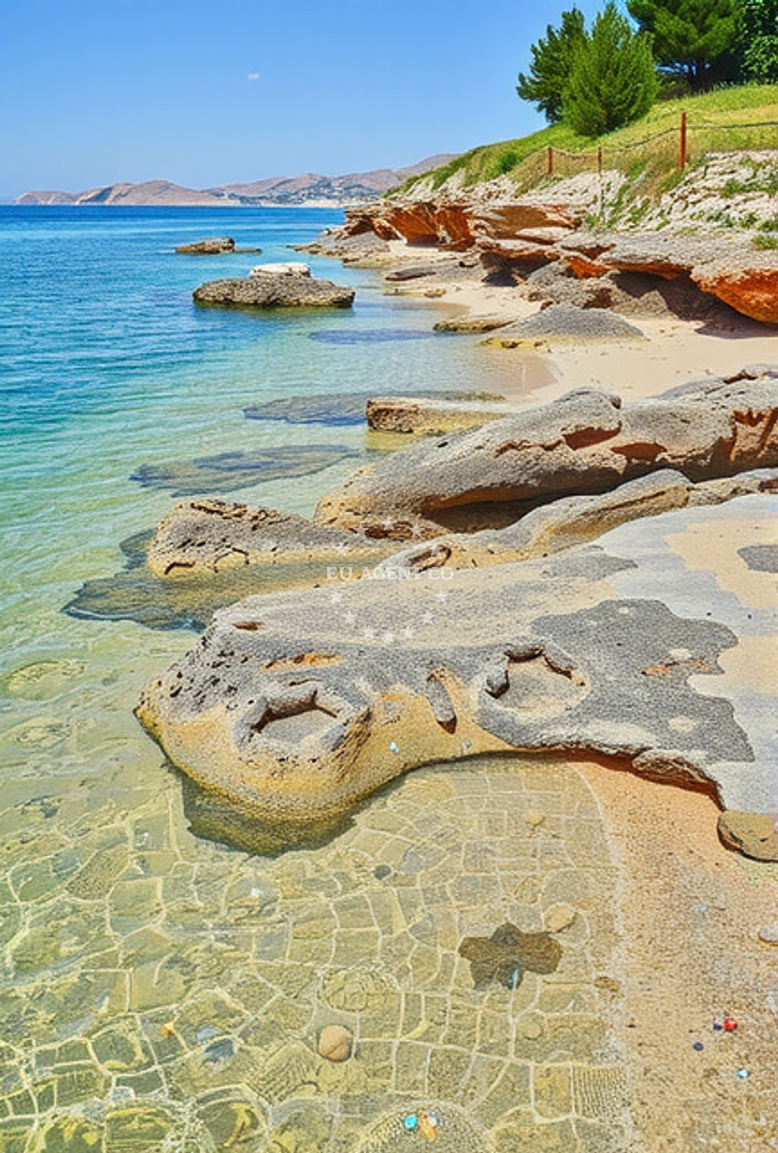 Additional view of Veli-Bok beach in Dubrovačka ul. 22, Pag